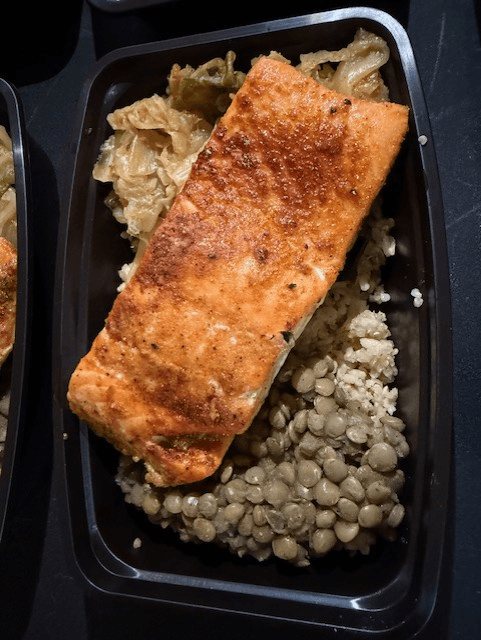 Salmon meal prep