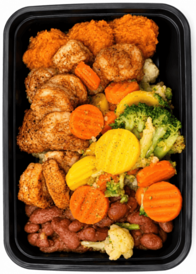 Garlic Shrimp Power Bowl